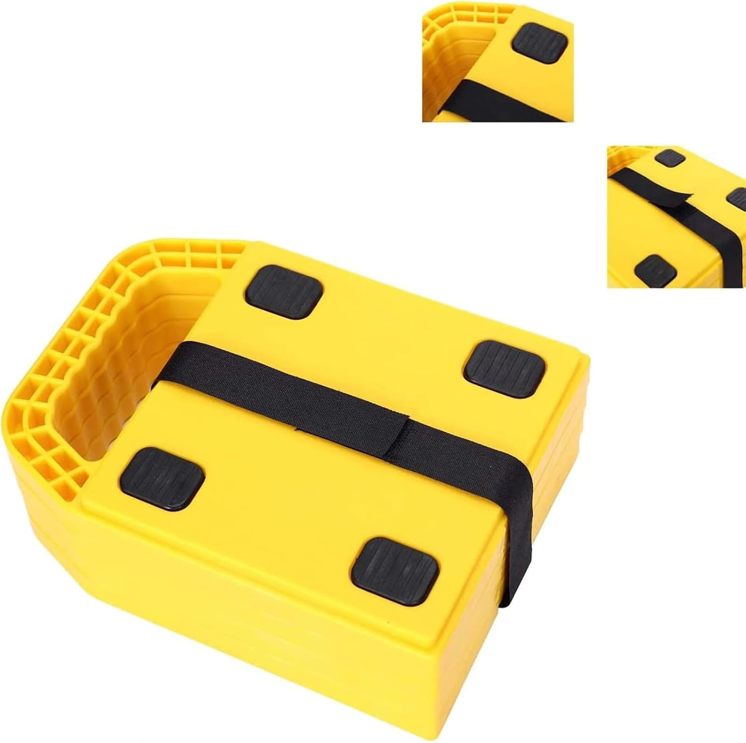 RV Jack Pads Camper Chock Blocks Trailer Leveling Jack Stabilizer Help Prevent J