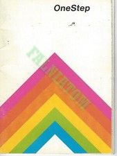Vintage Polaroid OneStep Camera Manual