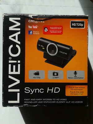 LIVE!  Cam Sync HD Webcam Creative Labs
