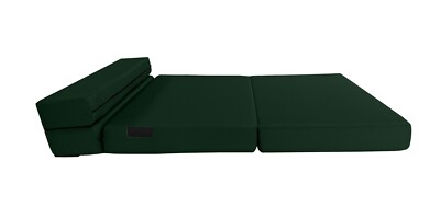 Twin Lounger Folding Foam Mattress, Portable Chair Mattress 6x 39 x 80 Hunter