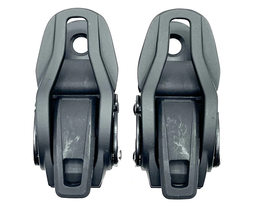 K2 Snowboard Bindings - Ultra Aluminium Ankle Ratchets / Buckles x 2 in Black