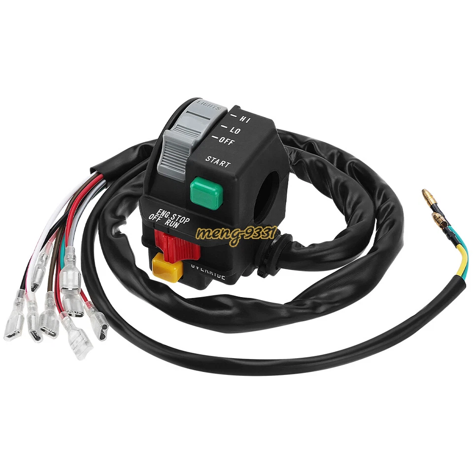 Faro de parada de arranque Hanllebar Kill Switch para Polaris Scrambler 400 500 1996-99 Foto 4 de 4
