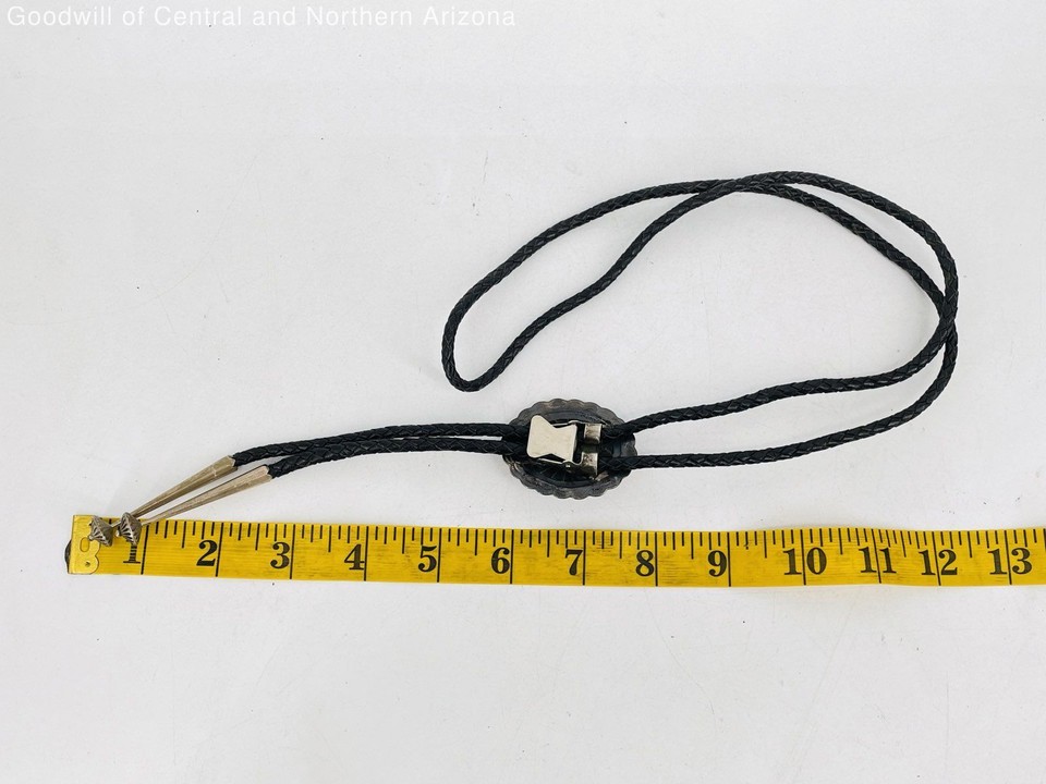 Leather Bolo Necklace w/ Turquoise 33.20 eBay