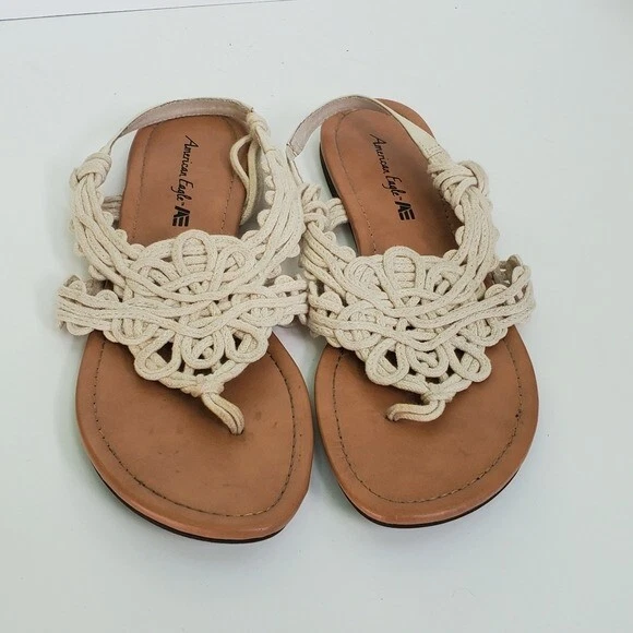 American eagle crochet sandals sale