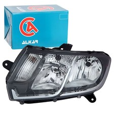 ALKAR H7/H1 SCHEINWERFER SCHWARZ LINKS passend für DACIA LOGAN SANDERO RENAULT S