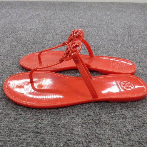 Sandalias de gelatina Tory Burch Miller para mujer talla 9 zapatos de tanga playa verano - Imagen 7 de 18