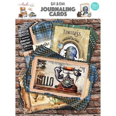 Asuka Studio Get A Clue Journal Kartenpaket 20 Stück