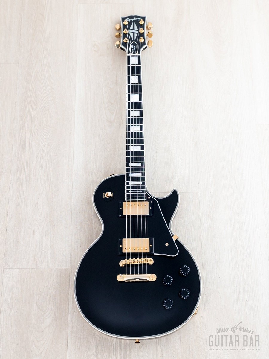 2025 Epiphone IGC Les Paul Custom Black Beauty w/ Gibson USA