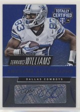 2014 Panini Totally Certified Awesome Blue 7/25 Terrance Williams Auto 0c2