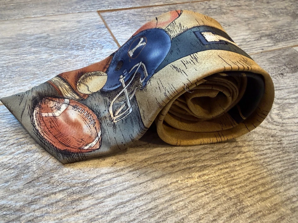 Corbata BYU Brigham Young University 100 % seda corbata deportes universidad fútbol águila Foto 2 de 4