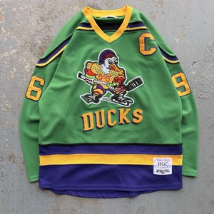 Maillot Vintage Mighty Ducks Anaheim - Charlie Conway - Taille L - Années 2000 - Occasion