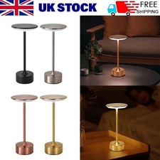 LED Table Lamp Touch Sensor USB Rechargeable Night Light Bedroom Bedside Home UK