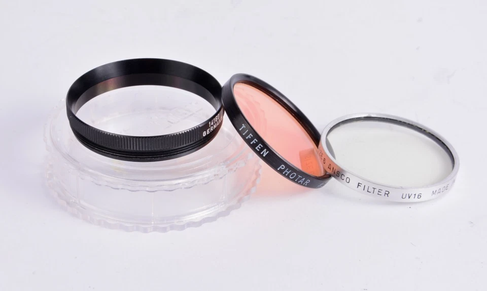 Leica anello di fissaggio 14160 per filtri serie VI + 2 filtri serie VI - Imagen 3 de 4