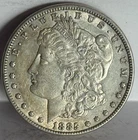 1885 p Morgan Silver Dollar XF lot #60