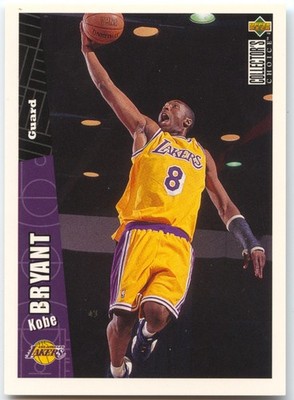 Kobe Bryant 1996-97 Upper Deck Collector's Choice # 267 RC  Rookie