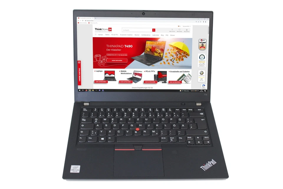 Lenovo ThinkPad T14 Gen 2 i7-1185G7 16GB RAM 512GB SSD FHD IPS IR-Cam MX450 DE - Bild 4 von 4