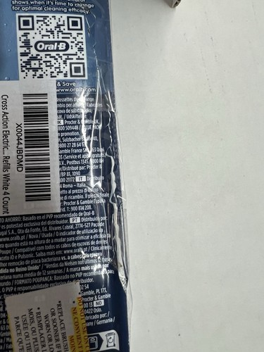 Oral-B Pro Cross Action Replacement Toothbrush Head 4 counts (6 Boxes) - Picture 3 of 3