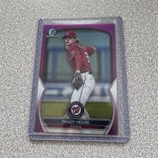 2023 Topps Bowman Chrome Brady House Nationals Fuchsia Refractor #BCP-68 /199
