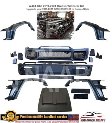 Widestar Body Conversion Kit Bumpers W464 For G63 Brabus 2019-2025 Scoop