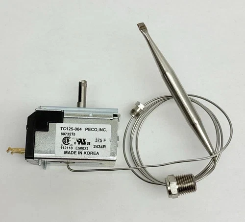 TC125-004 Peco Inc, Thermostat 375 F, For Frymaster Fryer 8073515 B1