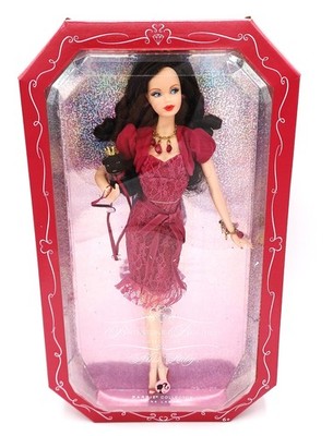Miss Ruby Barbie Doll July Birthstone Beauties 2007 Mattel K8696