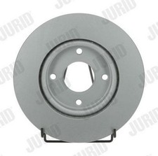2x JURID Disque de frein Avant pour NISSAN TIIDA 3/5 portes Sentra VI (B16)