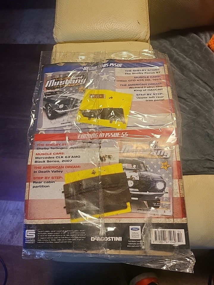 COSTRUISCI LA TUA FORD Mustang 1967 SHELBY GT-500 n. 13 DeAgostini 1:8 COSTRUISCI LA TUA FORD Mustang 1967 SHELBY GT-500 n. 13 DeAgostini 1:8