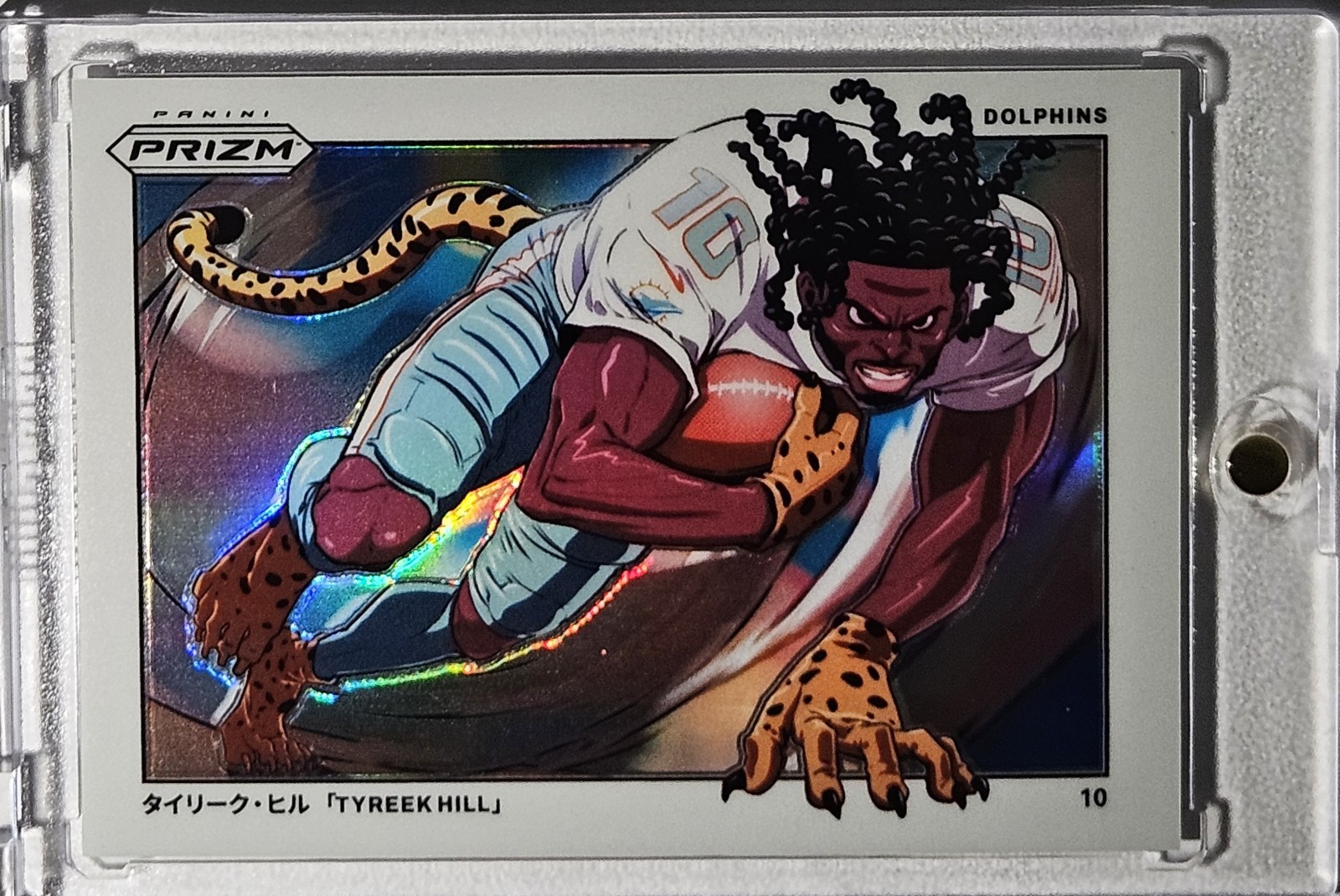 2024 Panini Prizm Tyreek Hill #M-TH Horizontal MANGA Case Hit  Dolphins 🔥🔥🔥