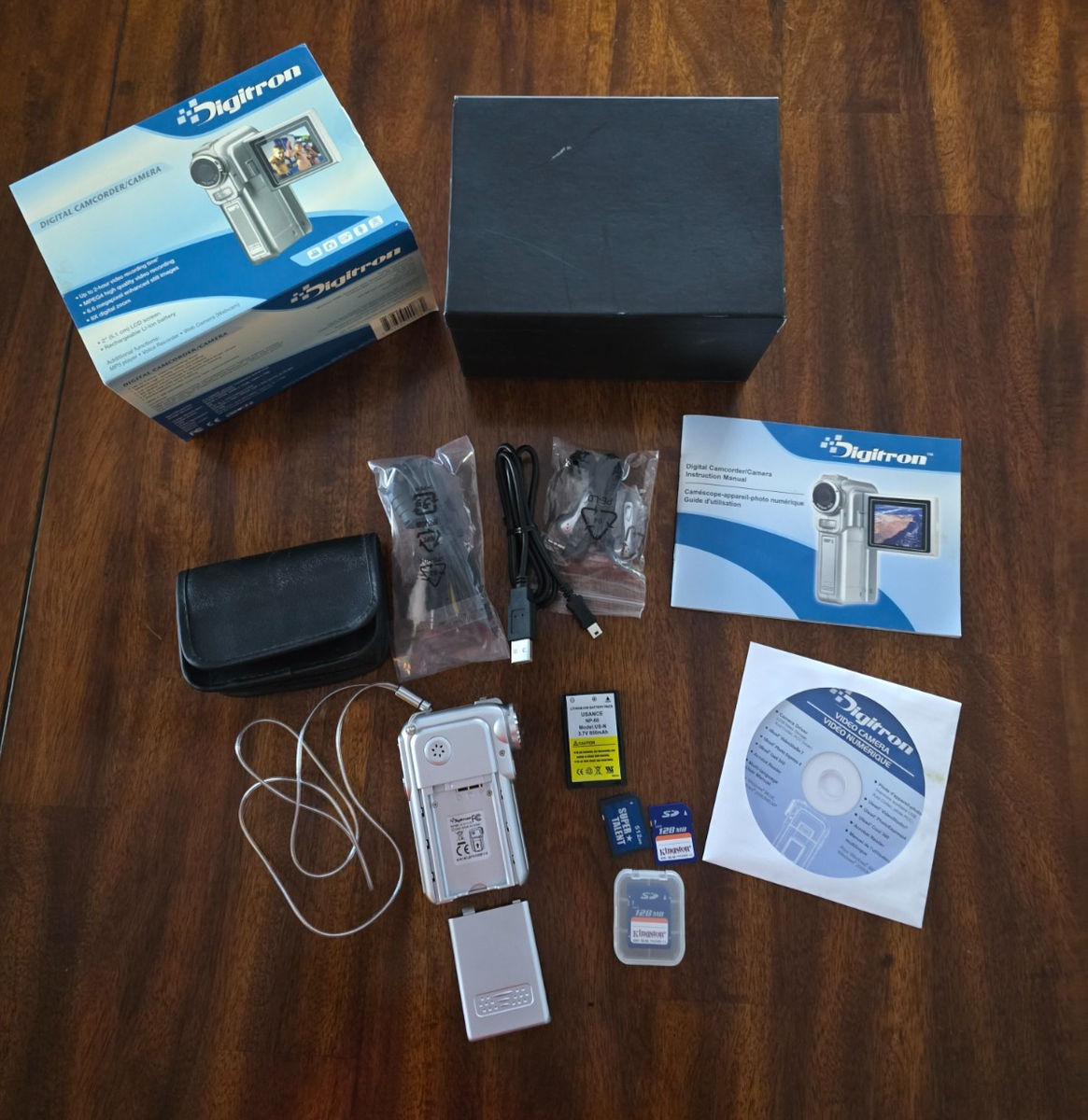 Digitron*Digital Camcorder/Camera*VINTAGE*Working*w/Box