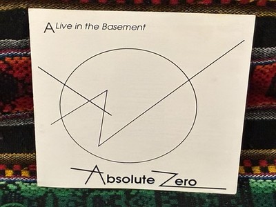 ABSOLUTE ZERO Alive In The Basement CD prog rock experimental 1990 private