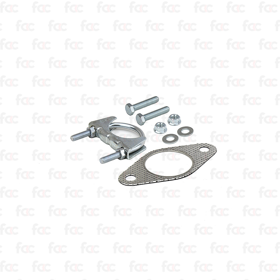 Diesel Catalytic Converter Fitting Kit For Fiat Fiorino 1.7 97-00 Euro 2