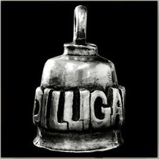 MOTORRAD DILLIGAF 🏍 GREMLIN GUARDIAN BELL SCHLÜSSELRING BIKER GESCHENK + STORY CARD