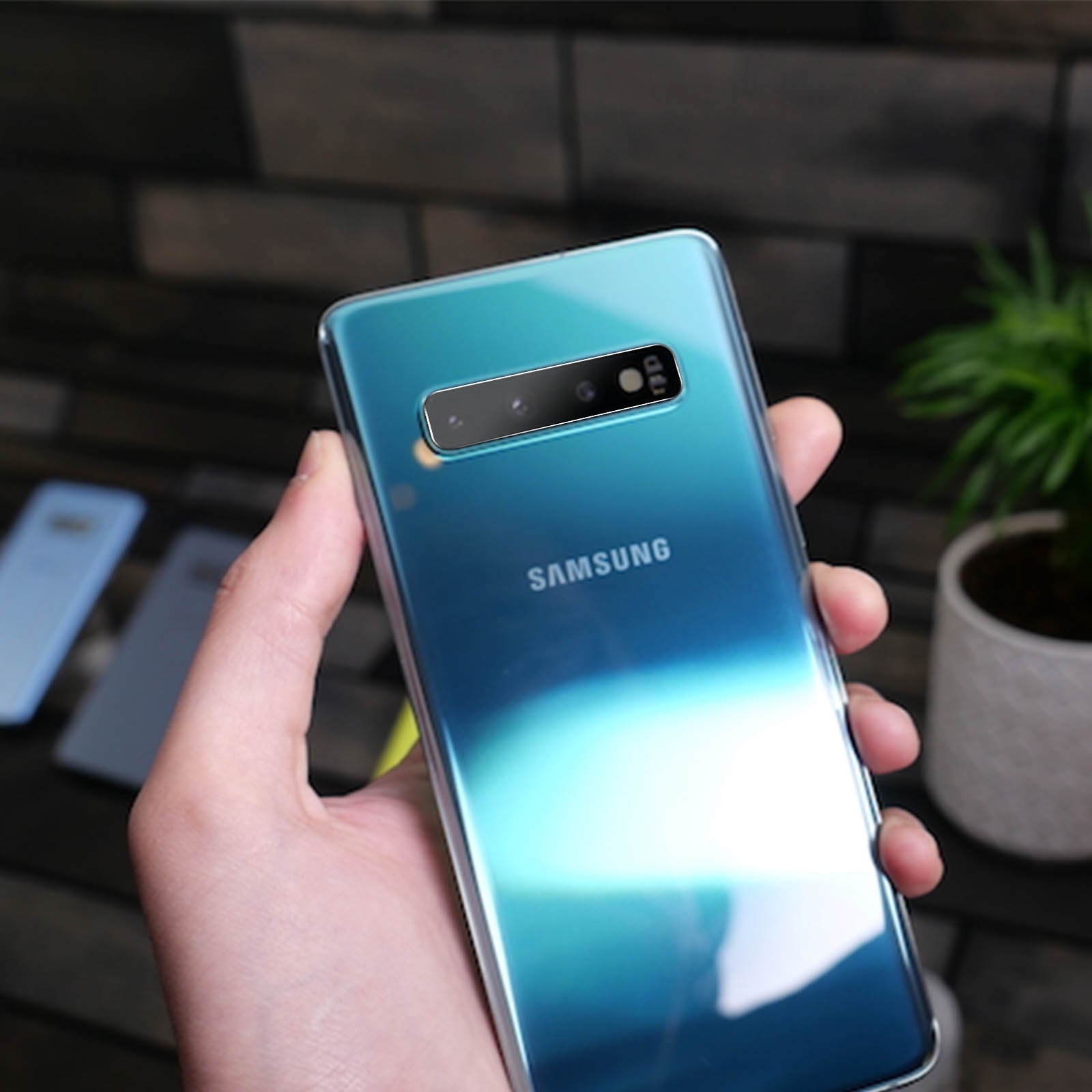 Verre pour objectif photo Galaxy S10 Plus indispensable pour filmer