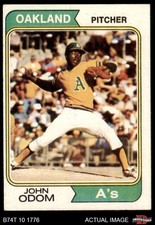 1974 Topps #461 Blue Moon Odom Athletics 4 - VG/EX