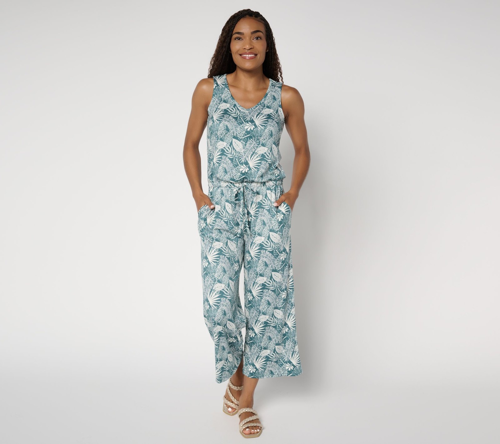 Muk Luks Women's Sleepwear Sz L Regular Cloud Knit Multi-colored A684061