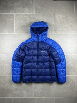 Montbell Daunenjacke, Größe M, Outdoor Winterjacke Blau Unisex