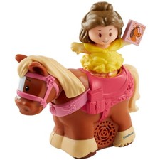 Little People Disney Princess Belle Philippe Horse Doll Playset