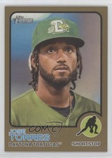 2022 Topps Heritage Minor League Edition Gold Border 17/18 Jose Torres #51 11qz