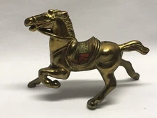 1940’s Souvenir 2.5” Tall Plastic Horse Cedar Point Amusement Park Sandusky Ohio