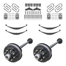 Dexter | Rockwell American Tandem 7K Electric Brake Axle Kit – 14K Cap – 865