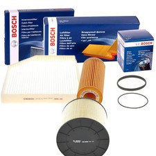 BOSCH POLLEN- LUFT- ÖL-FILTER PAKET passend für Audi A4 B8 8K5 A5 8F7 8T3