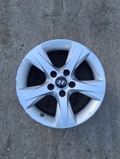 2013 HYUNDAI I40 ALLOY WHEEL RIM 16 INCH 5 STUD SILVER 529103Z100