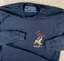 Travis Scott Astroworld Tour Horse T-Shirt Wish You Were Here Official Merch XL
