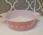 Vintage PYREX Pink Gooseberry 471 Bowl No Cover 1 Pint USA Serving Dish 1960s