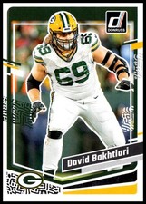 2023 David Bakhtiari Panini Donruss FOOTBALL #108 Green Bay Packers