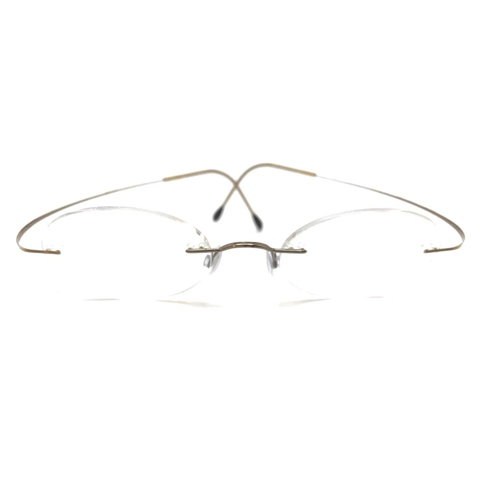 Monturas de gafas Silhouette Titanio Plata Tostado Ovaladas Sin montura Austria Hombres Mujeres Foto 2 de 4