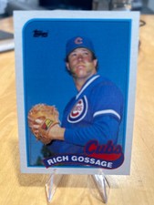 1989 Topps Rich Gossage #415! 2 Card Min! Read Desc!