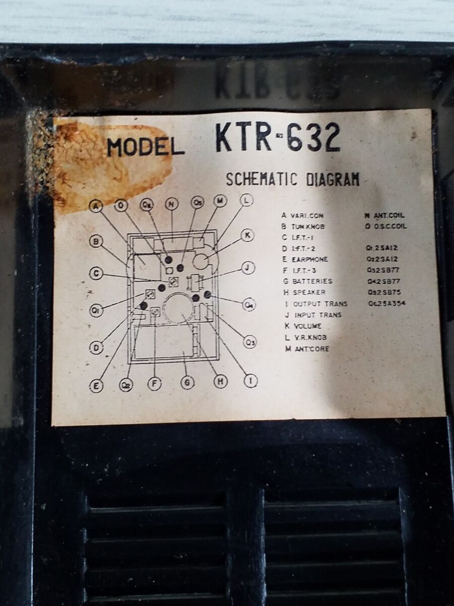 Koyo Japan TRANSISTOR POCKET RADIO Model KTR-632 + COVER | eBay Koyo Japan TRANSISTOR POCKET RADIO Model KTR-632 + COVER | eBay
