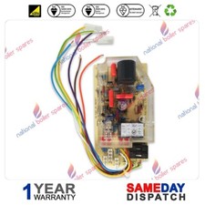 GLOW WORM PROTHERM 40-50 60-80 CI PRINTED CIRCUIT BOARD (2 FUSE 7 WIRE) S900847