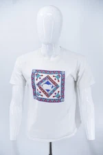 Vintage Alaska Graphic White T-Shirt - USA Made - Size Large